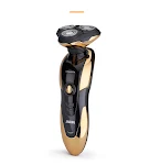 Barbeador Jinding RQ1150 para um barbear rente e confortável. Desfrute de uma pele suave e sem irritações com este barbeador potente. — foto 5