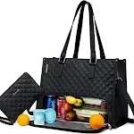 Borsa termica da donna, a prova di perdite, grande come borsa, con scomparto diagonale e porta computer. Ideale per il pendolarismo e il lavoro. — foto 9