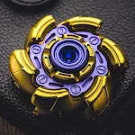 Fidget Spinner EVA Artefato de Descompressão Brinquedo Tecnologia Preta Alivie o estresse e a ansiedade com este girador inovador. — foto 10