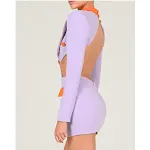 V-neck Hollow Long Sleeve Suit Coat A stylish and comfortable blazer, perfect for any occasion. Dress it up or down for — photo 2