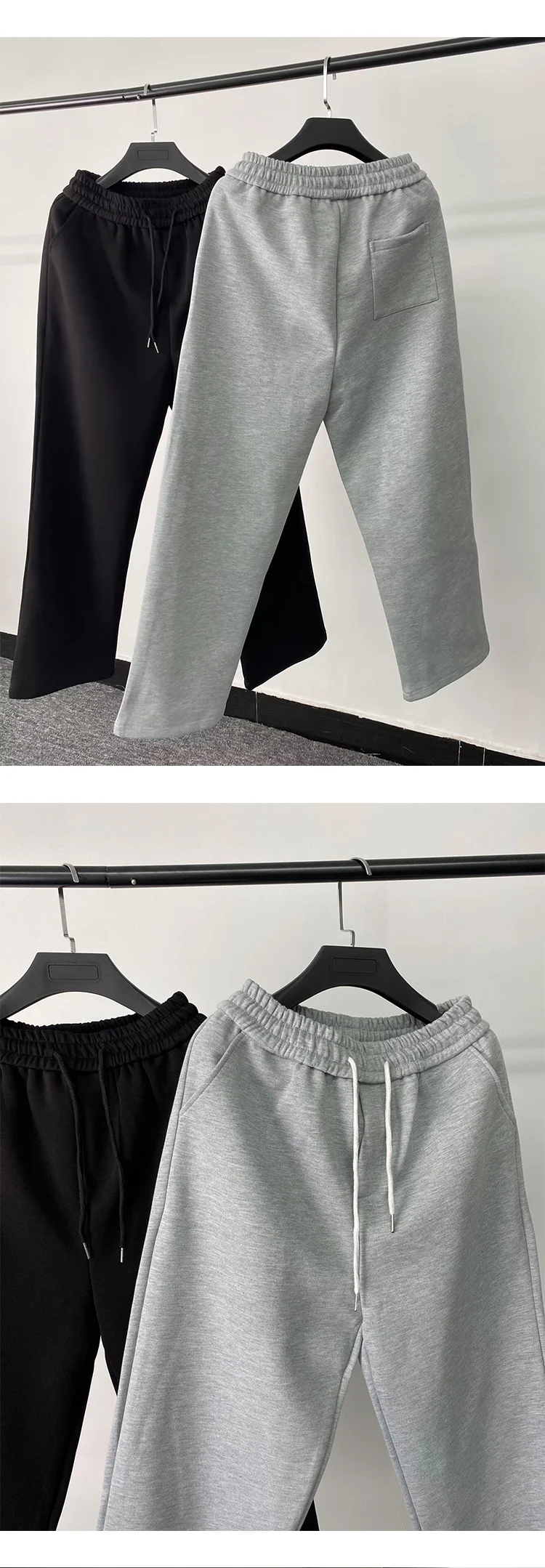 Title 7, American Retro Casual Sweatpants for Men, Elast...