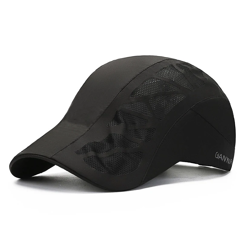 New Men's Casual Quick-drying Breathable Beret Hat Comfortable Lightweight Perfect for Summer Sun Protection Stylish Des — photo 3