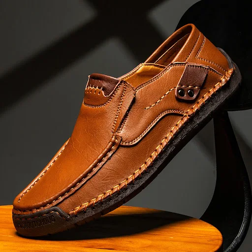 Title 5, Grote Heren Casual Leren Schoenen Britse Stijl ...