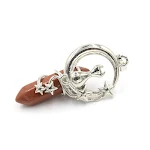 Pingente de gato estrela cristal prisma hexagonal, estilo simples e moderno. Um acessório charmoso para complementar seu visual. — foto 13
