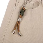 Amerikaanse Workwear khaki broek met plooien, recht model, losse pasvorm, casual en geschikt voor elke gelegenheid, comfortabel — foto 8