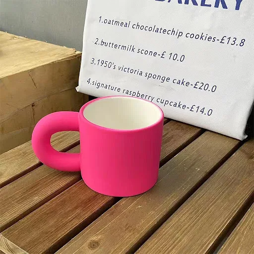 Title 8, Ceramic Mug Rose Chequered Mark, perfect for yo...