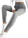 Dames casual leggings met hoge taille en effen kleur. Strakke pasvorm, perfect voor dagelijks gebruik en eindeloze combinaties. — foto 3