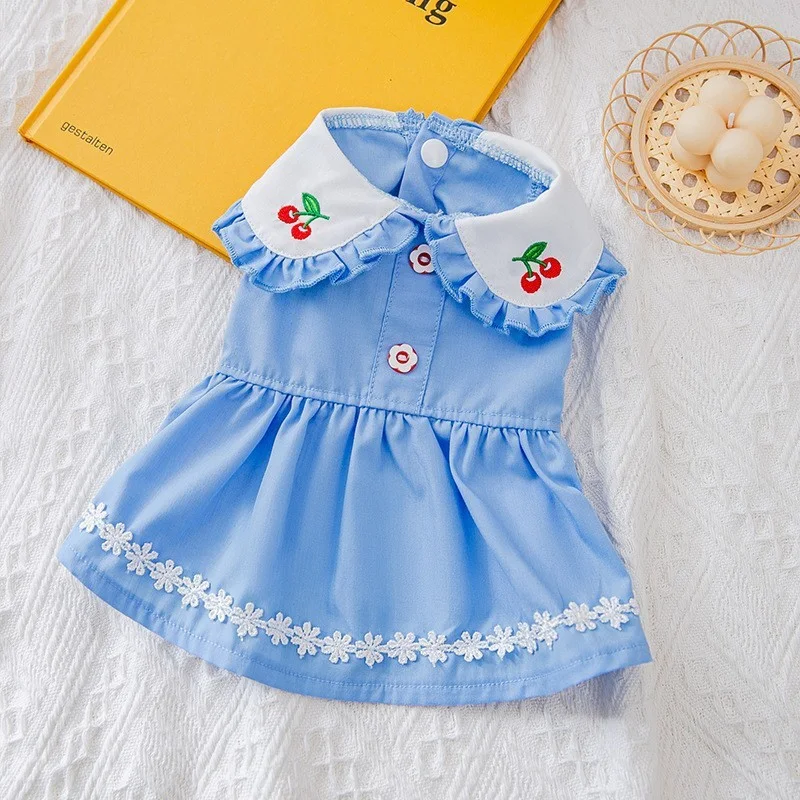 Title 18, Nuevo Vestido para Perro Fresas Bonito Malla Ti...