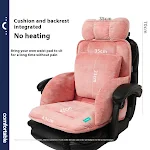 Office long-sitting artifact waist support cushion with integrated graphene USB electric heating seat for back pain reli — photo 6