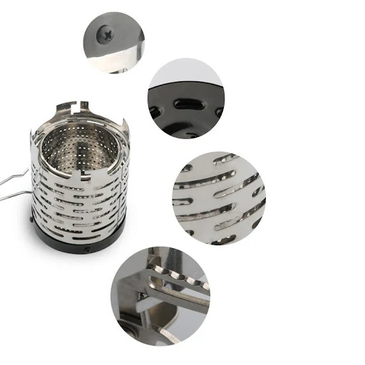 Title 1, Outdoor Stainless Steel Heating Cover Mini Heat...