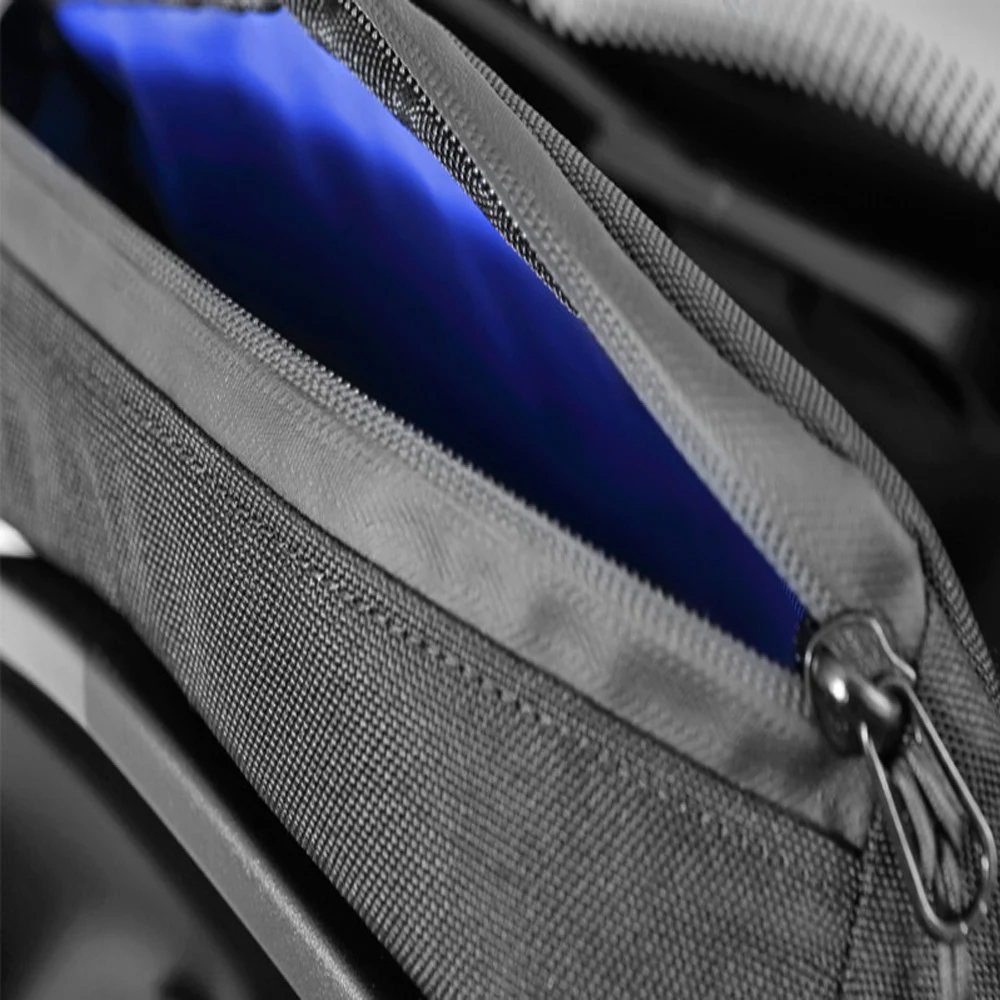 Bolsa Interna de Armazenamento para Motocicleta e Bicicleta Organize seus pertences com segurança Fácil de instalar e usar Perfeita para viagens e uso diário — foto 5