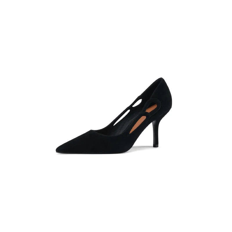 Retrofarbene blaue Schuhe mit spitzem Zehenbereich für Damen. Ein modischer Hingucker für einen stilvollen Auftritt und eleganten Look. — foto 1