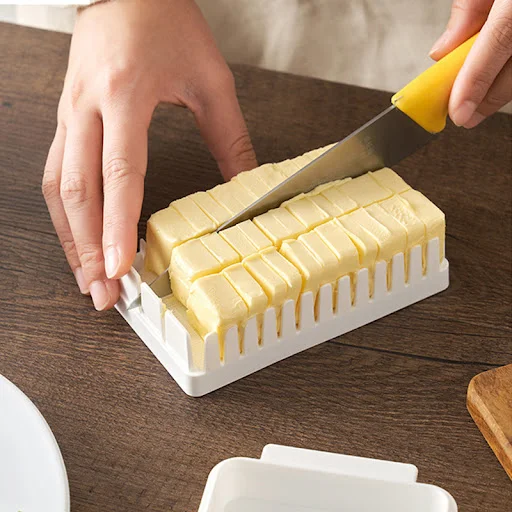 Title 2, Butter Storage Box with Slicing Feature. Keeps ...