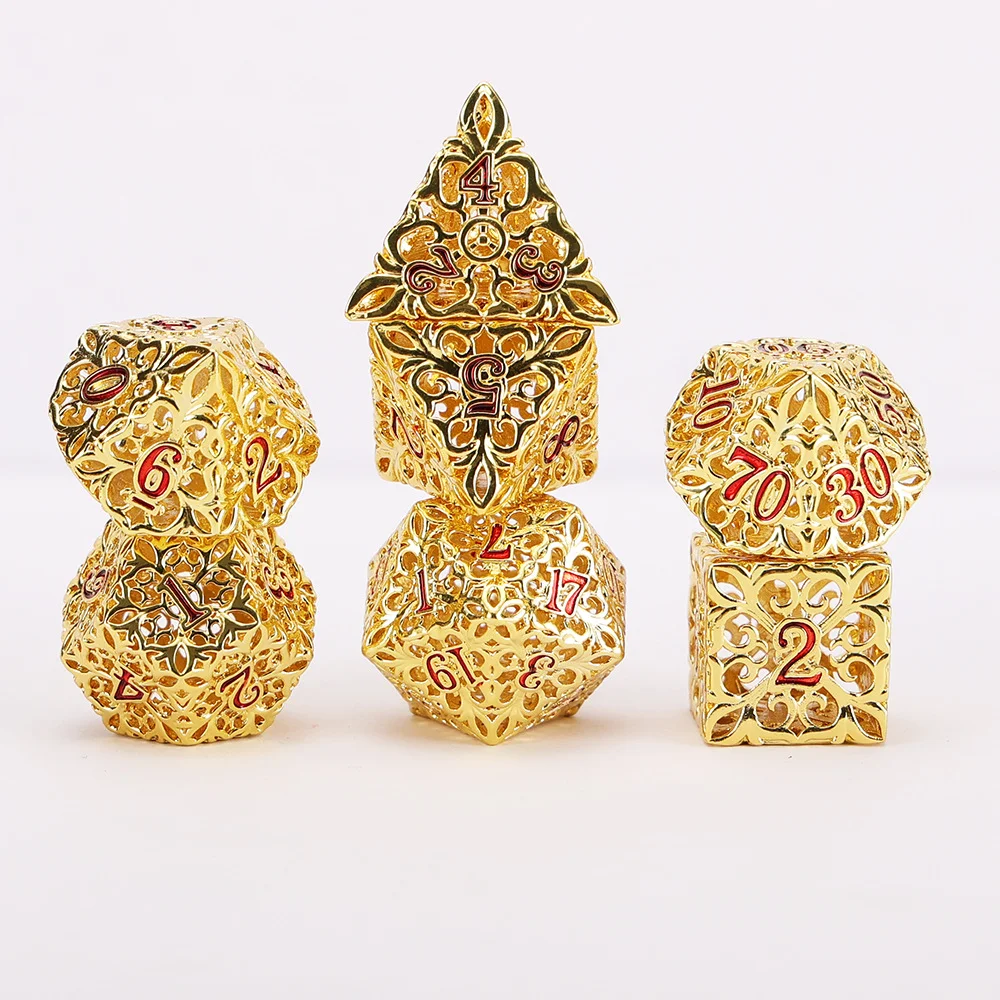 Right Angle Role Playing Game 7 Pack Polyhedron Dice. Enhance your RPG sessions with precise rolls, immersive gameplay, — photo 7