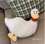 Net Red Girl Heart Funny Duck Plush Toy Sofa Pillow Ugly Doll Duck Doll Gift Female. A fun and cuddly duck plush, perfec — photo 3