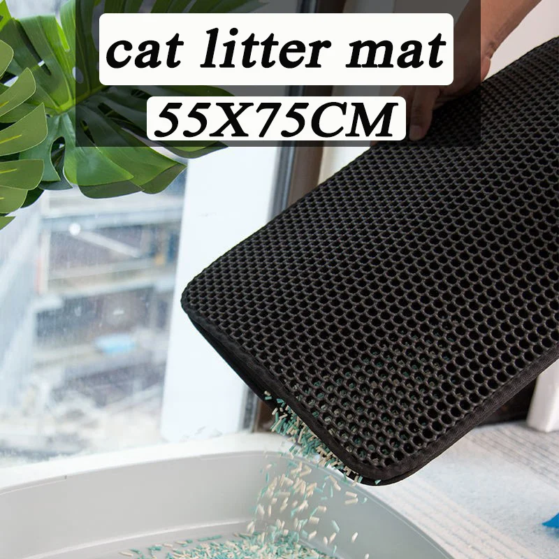 Title 2, Cat Litter Mat Waterproof Double Layer Pet Litt...