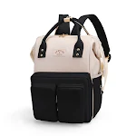 Mochila Mommy Bag Portátil Ombro Duplo Grande Capacidade Multifuncional para Gestantes e acessórios do bebê. — foto 5