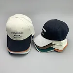 Boné de beisebol esportivo de algodão com letras bordadas, graffiti, respirável e com cores simples. Ideal para atividades esportivas e uso diário. — foto 14
