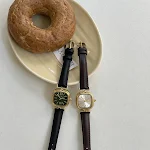 Relógio de cinto Retro Minority Dial para mulheres Design retrô e elegante Mostrador diferenciado perfeito para o pulso Charme vintage e atemporal Ideal para todas as ocasiões — foto 2