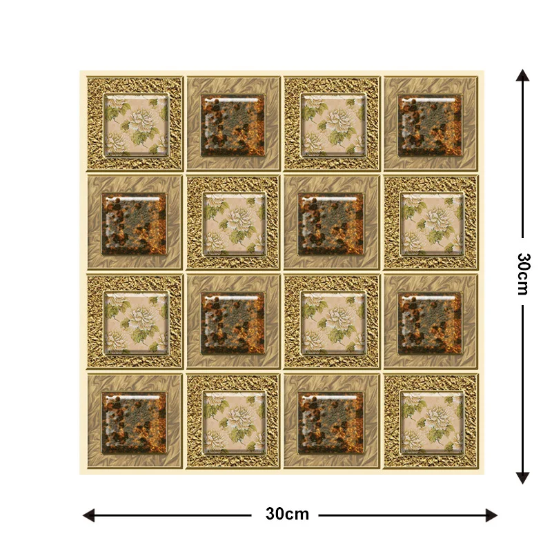 10 Wood Grain 3D Wall Stickers Removable Tiles for Home Decoration. Easy to apply, transform your walls and upgrade your — photo 17