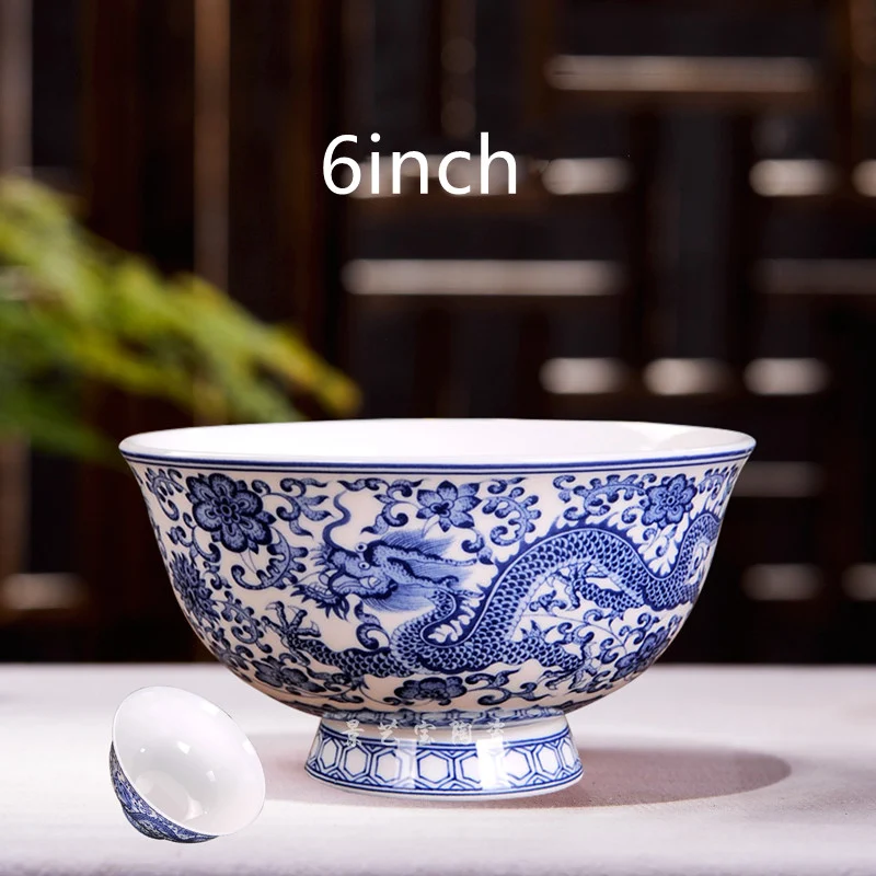 Title 9, Household Noodle Bowls Ceramic Bone China For E...