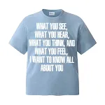 Camiseta masculina de manga curta com letras em inglês, moderna e confortável. Perfeita para looks casuais, ideal para o verão. — foto 12