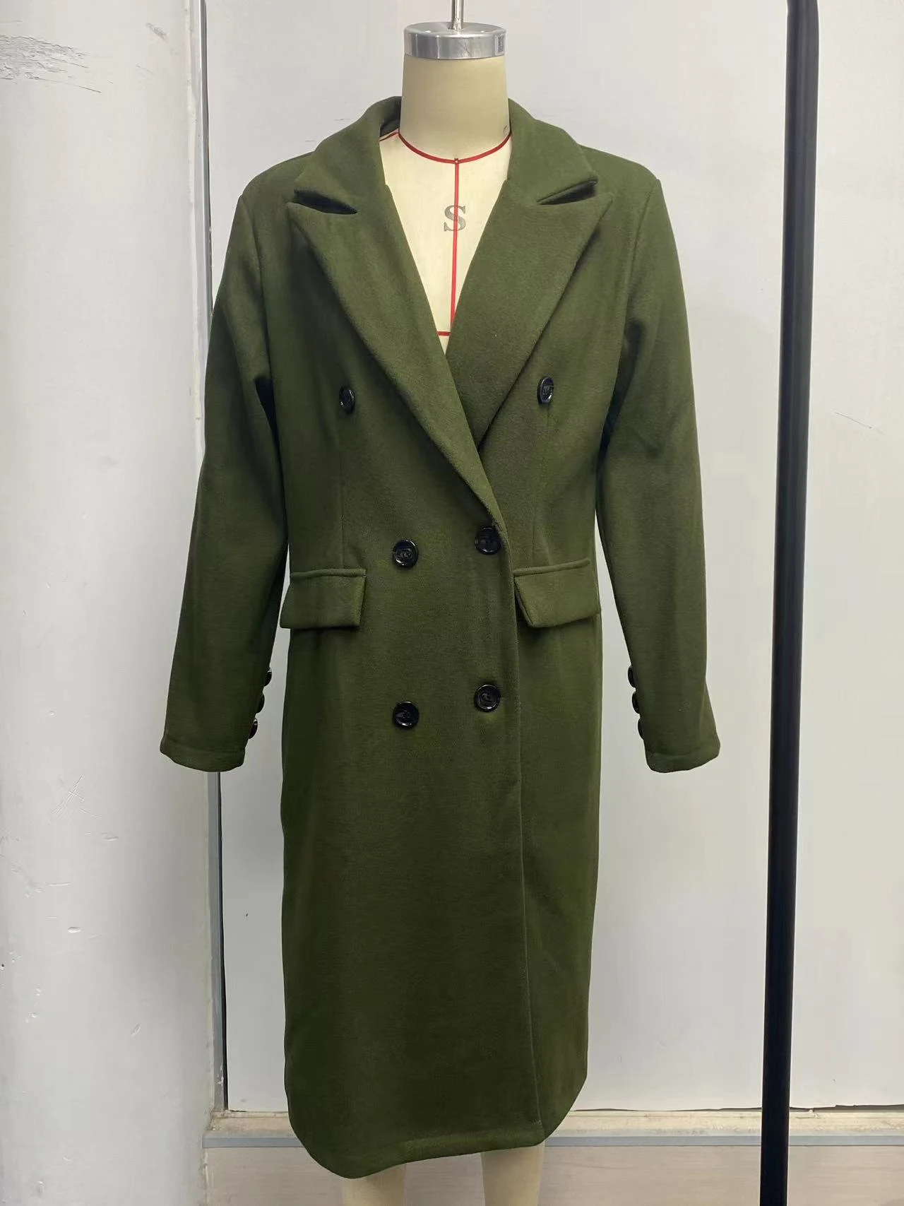 Title 28, Lange mouwen reversjas voor dames, wintermode, ...