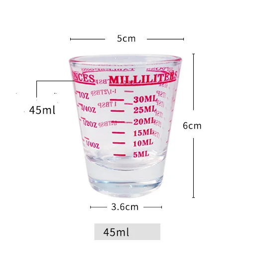 Title 2, Lead-free Italian Glass Graduated Measuring Cup...