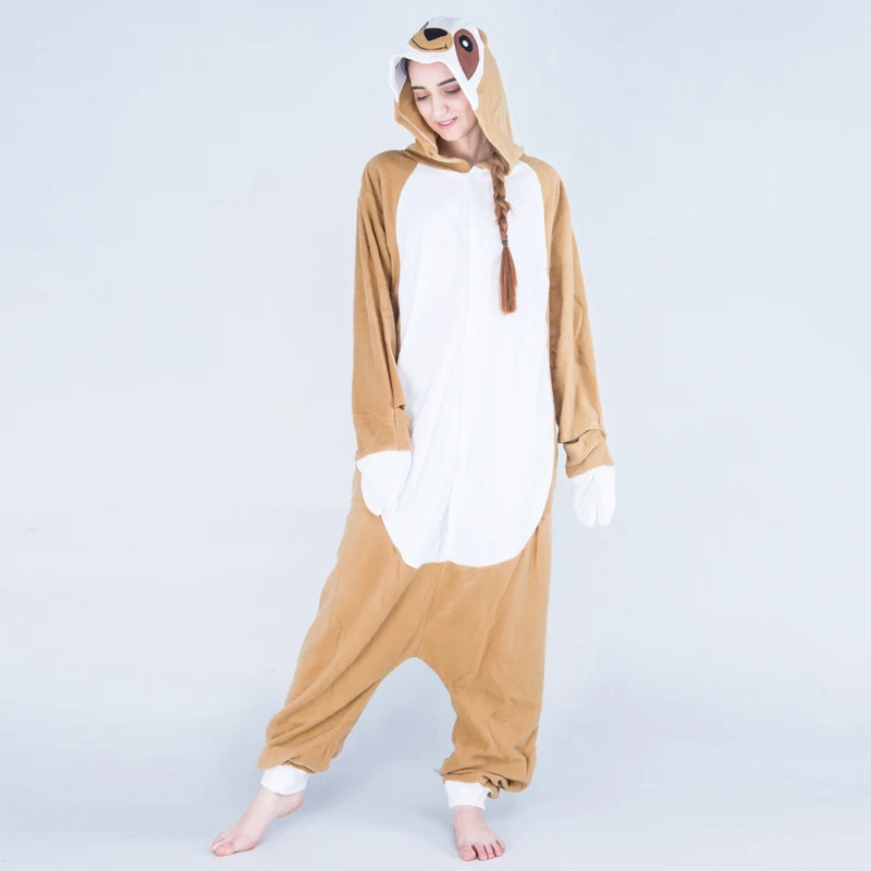 Title 1, Cute Sloth Cartoon One-piece Pajama Homewear