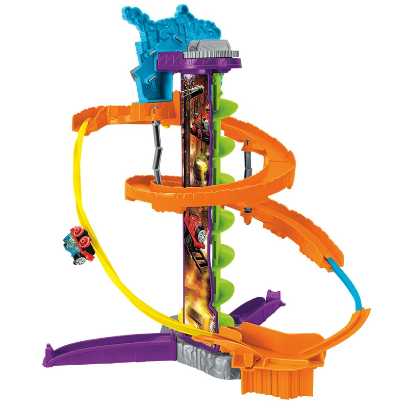 Mini Train Steelworks Adventure Track Set Children's Educational Toys Encourages Imaginative Play and Develops Problem-S — photo 2