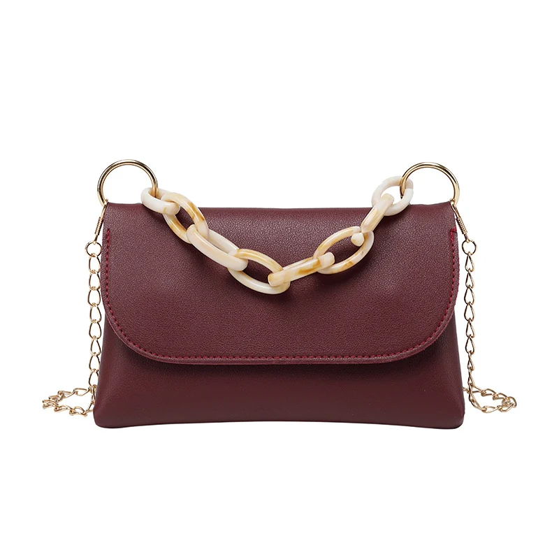 Title 6, Womens Simple Fashion Chain Messenger Bag Styl...