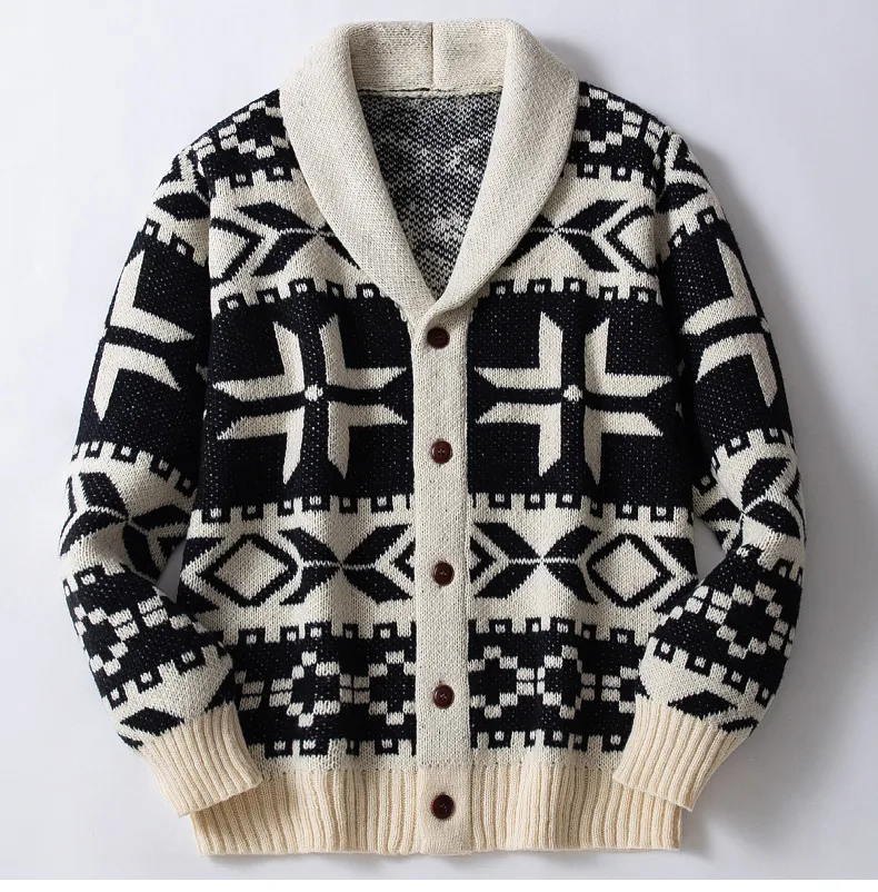 Title 5, Mens European and American Retro Heavy-Duty Ja...