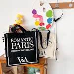 Bolsa de ombro feminina para compras, estilo literário simples, perfeita para um visual elegante e prático nas suas compras. — foto 5