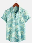 Camisa Cardigã Casual com Estampa Digital — foto 3