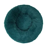 Round cotton pet kennel winter warm sleeping bed for dogs. Provides a cozy and comfortable sleeping space, perfect for y — photo 7