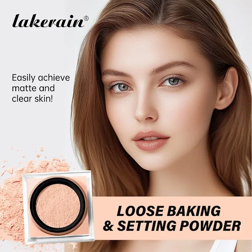 Title 6, Square Box Finishing Loose Powder for Even Skin...