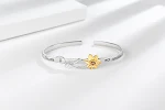 Pulseira feminina de moda, popular e versátil, que combina com tudo. O acessório perfeito para realçar seu estilo e completar qualquer look feminino. — foto 4