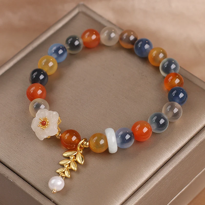 Title 2, Pulseira de ágata coração com design original, ...