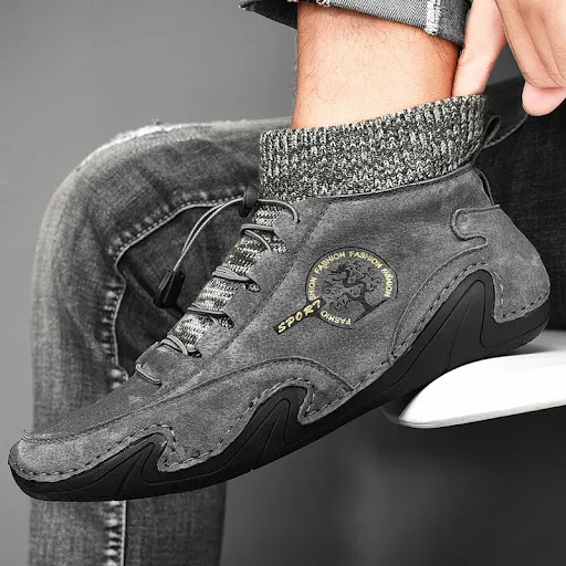 Title 1, Large size mens shoes with elastic band, offer...