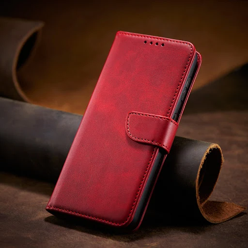 Title 7, Capinha de celular com porta-cartões em couro d...