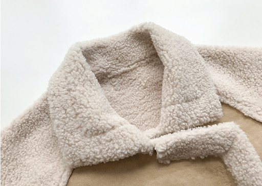 Title 10, Womens Plush Thickened Lamb Velvet Fur Coat