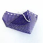 Rhinestone Mask European And American Net Celebrity Fishing Net Star Color Mask With Diamond — photo 2