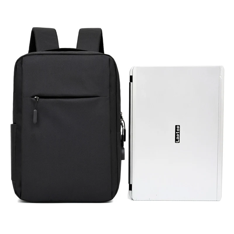Laptop rugzak met USB design, heren business tassen, ideaal voor werk en reizen, handige oplaadfunctie, beschermt je laptop en accessoires. — foto 7