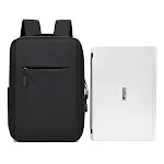 Laptop rugzak met USB design, heren business tassen, ideaal voor werk en reizen, handige oplaadfunctie, beschermt je laptop en accessoires. — foto 7