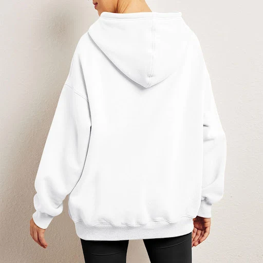 Title 7, Womens Oversized Hoodies Fleece Loose Sweatshi...