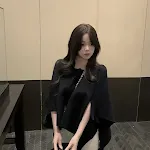 Dress Black cape