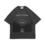 Camisetas Retrô Hip-hop Unissex Manga Curta Soltas. Conforto e estilo urbano para homens e mulheres. Perfeitas para um visual casual e moderno. — foto 7