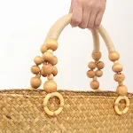 Retro Straw Handbag Large Capacity Perfect for Summer Outings and Shopping Spacious and Stylish to Carry All Essentials — photo 15