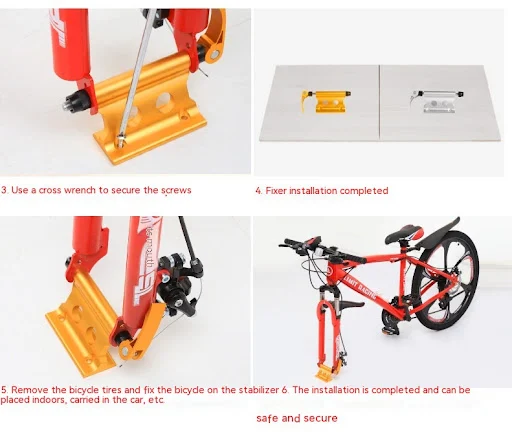 Title 4, Bicycle Front Fork Quick Release Fixing Clip fo...