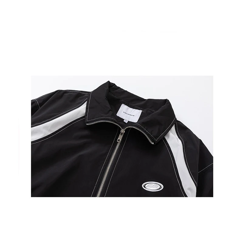 Niche Design Loose Sports Jacket Coat for men, a comfortable and stylish casual jacket perfect for sports and everyday w — photo 3